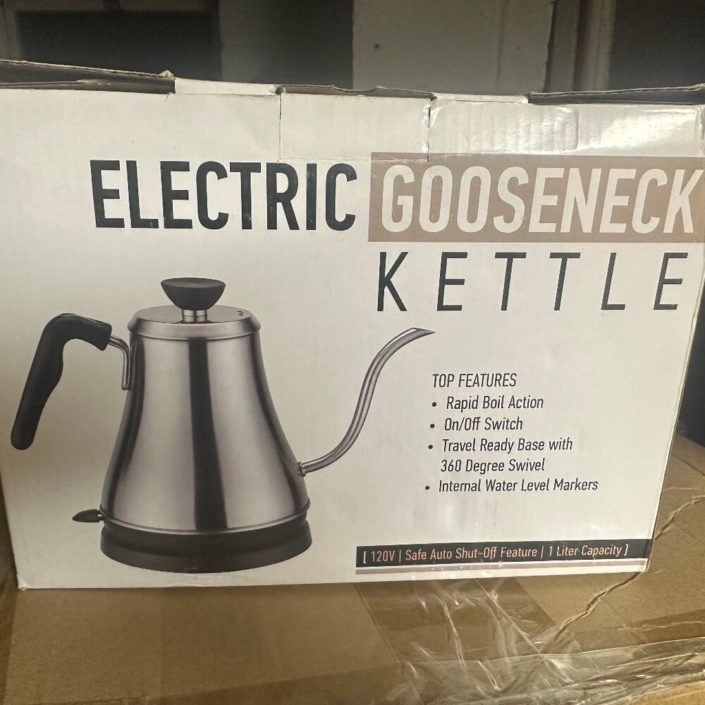 ELECTRIC GOOSENECK TEA KETTLE WILLOW AND EVERET